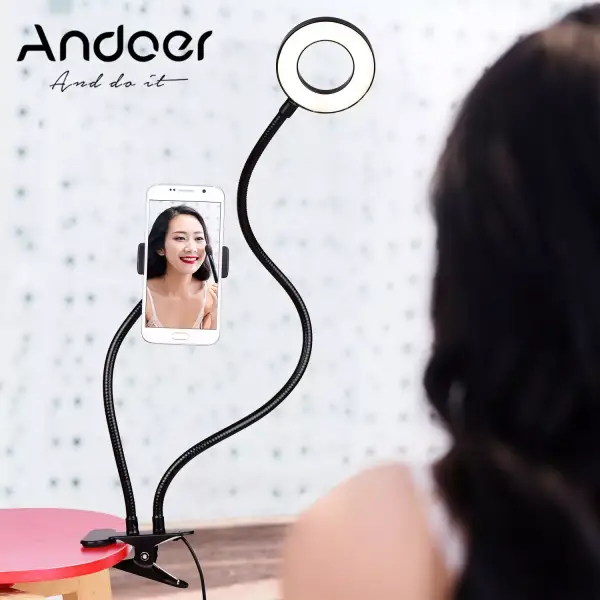 Clip Selfie con anillo de luz Clip Selfie con anillo de luz