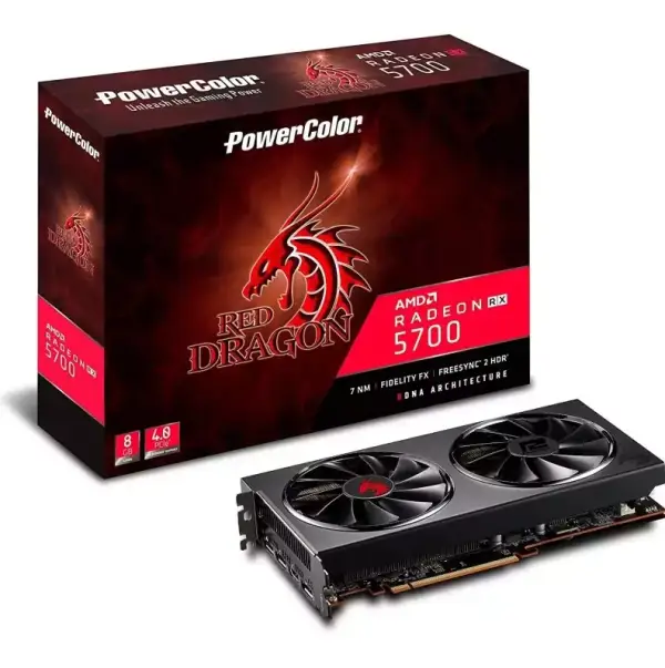PowerColor Red Dragon AMD Radeon RX 5700 8GB PowerColor Red Dragon AMD Radeon RX 5700 8GB
