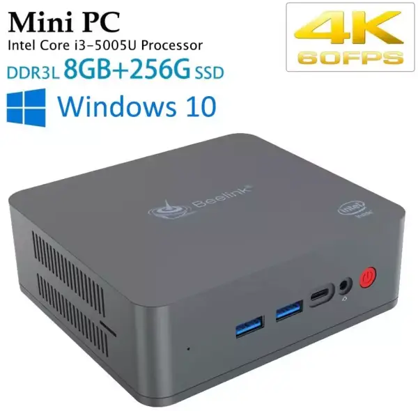 Mini PC i3 8GB + 256GB SSD Mini PC i3 8GB + 256GB SSD