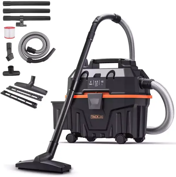 Aspirador Tacklife seco y húmedo 1200W Aspirador Tacklife seco y húmedo 1200W