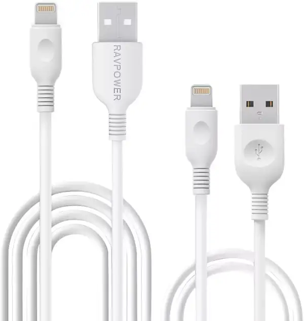 2 cables lightning certificados RAVPOWER 2 cables lightning certificados RAVPOWER