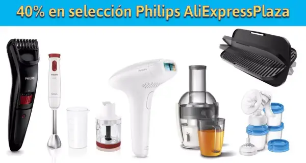 40% en selección Philips AliExpressPlaza 40% en selección Philips AliExpressPlaza
