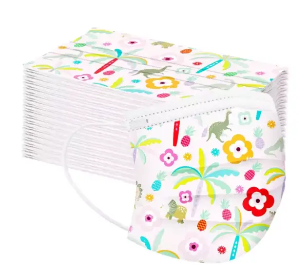 50 mascarillas quirúrgicas con estampado para niños 50 mascarillas quirúrgicas con estampado para niños