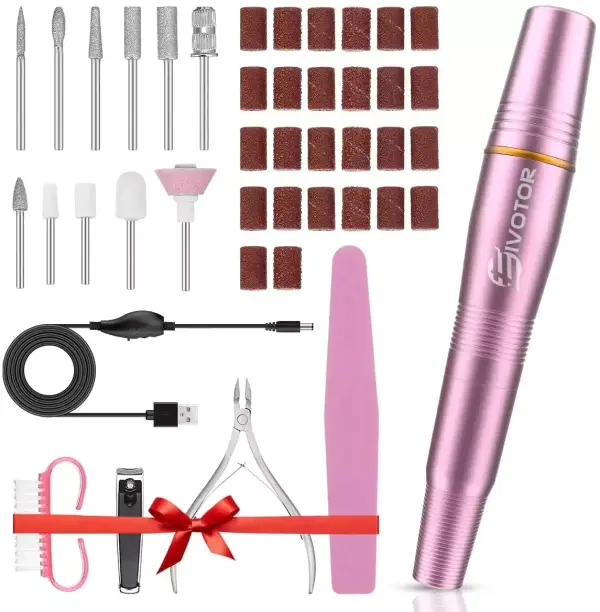 Set de manicura eléctrico + accesorios Set de manicura eléctrico + accesorios