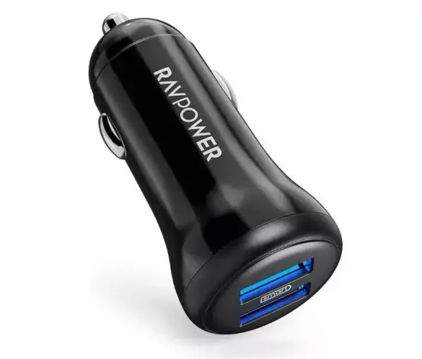 Cargador coche 24W 4.8A 2USB Cargador coche 24W 4.8A 2USB