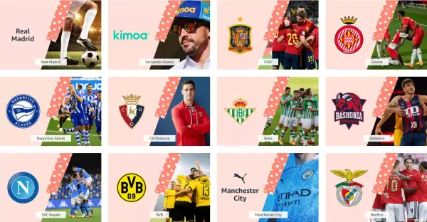 Descuento en productos y equipaciones de grandes equipos Descuento en productos y equipaciones de grandes equipos