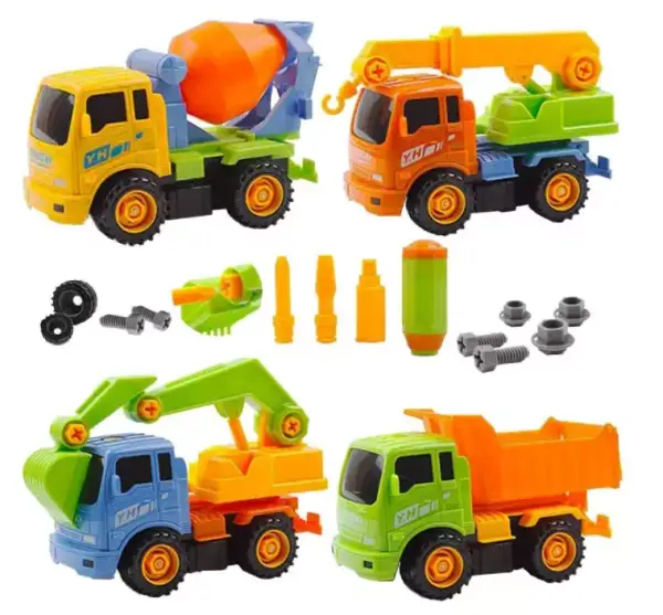 Set de camiones de construcción Set de camiones de construcción