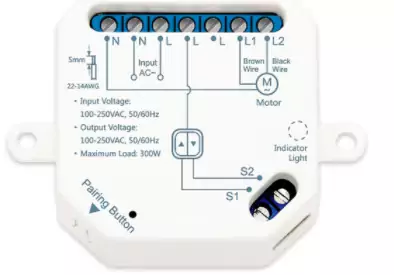Módulo para control de persianas Módulo para control de persianas