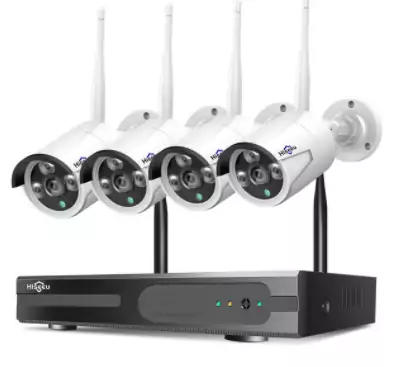 Sistema de vigilancia CCTV 8CH 1080P de Hiseeu Sistema de vigilancia CCTV 8CH 1080P de Hiseeu