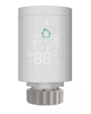 Termostato para radiador programable Zigbee Termostato para radiador programable Zigbee
