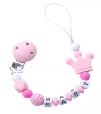 Chupete de silicona con nombre personalizado Chupete de silicona con nombre personalizado