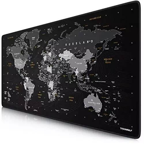 Alfombrilla de ratón XXL Titanwolf Alfombrilla de ratón XXL Titanwolf