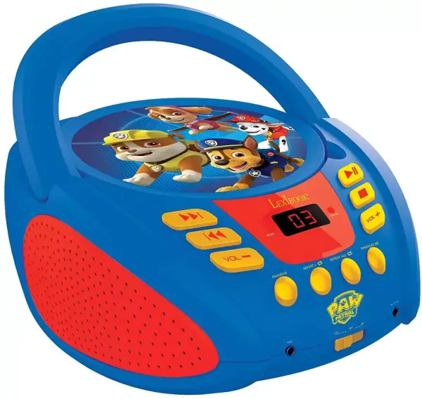 Lector de CD portátil de la Patrulla Canina Lector de CD portátil de la Patrulla Canina