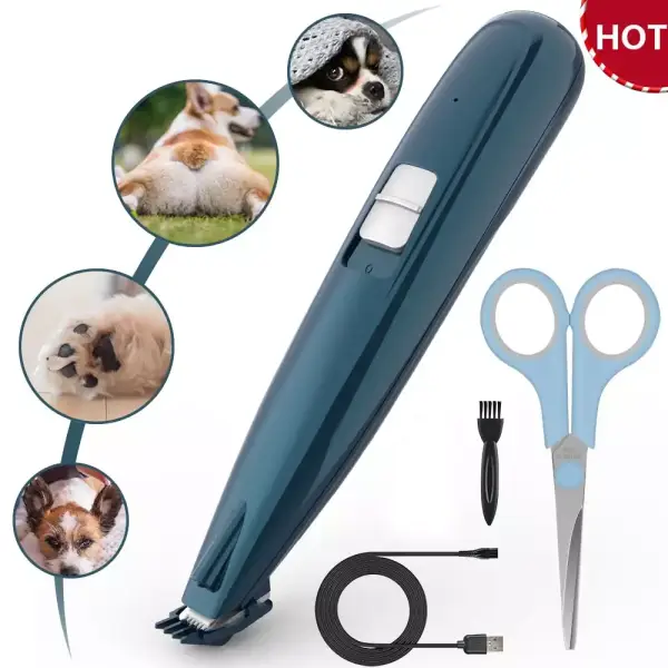 Cortapelos eléctrico + Tijera para mascotas Cortapelos eléctrico + Tijera para mascotas