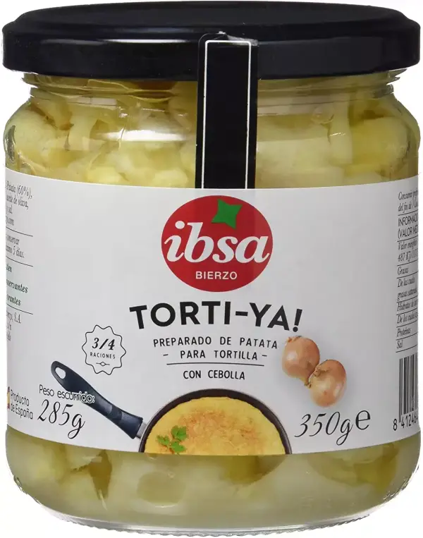 Tres botes de Preparado de Tortilla de Patata Ibsa Tres botes de Preparado de Tortilla de Patata Ibsa