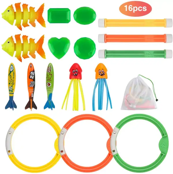 Juguetes para piscina de Anpro Juguetes para piscina de Anpro