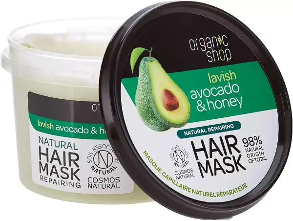 Mascarilla de pelo orgánica aguacate Mascarilla de pelo orgánica aguacate