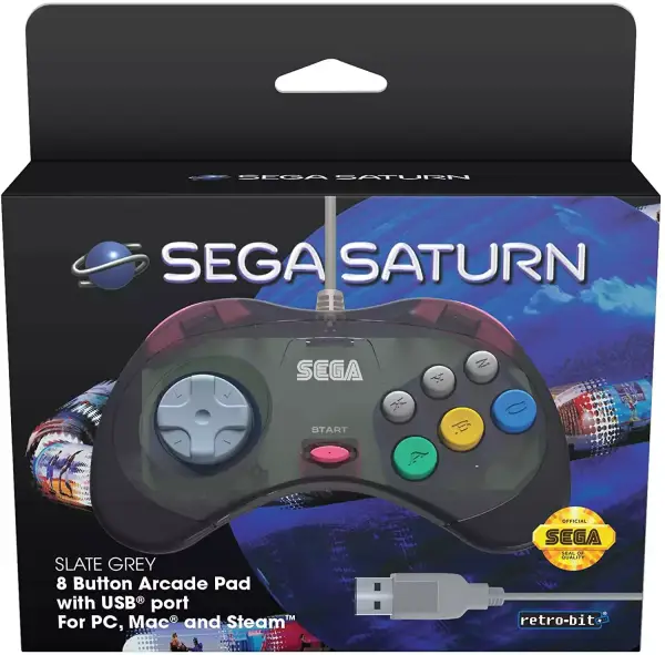 Mando USB Retro-Bit Sega Saturn Mando USB Retro-Bit Sega Saturn