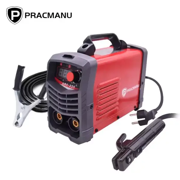 Soldador Inverter de arco eléctrico Pracmanu 225A Soldador Inverter de arco eléctrico Pracmanu 225A