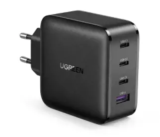Cargador Ugreen 65W 4 puertos Cargador Ugreen 65W 4 puertos