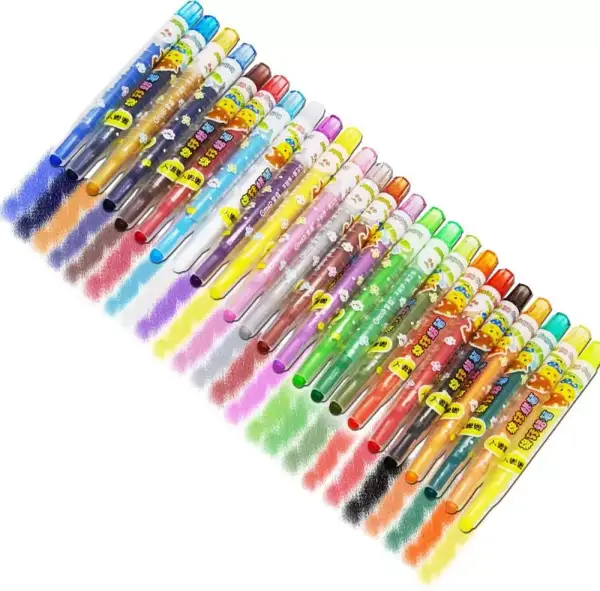 Lápices de cera de 24 colores Lápices de cera de 24 colores