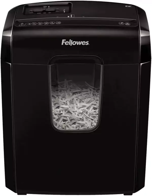 Destructora trituradora de papel Fellowes 6C Destructora trituradora de papel Fellowes 6C
