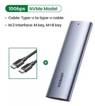 Carcasa M.2 USB-C Ugreen Carcasa M.2 USB-C Ugreen