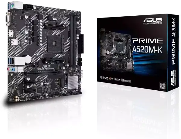 placa base ASUS Prime A520M-K AMD placa base ASUS Prime A520M-K AMD
