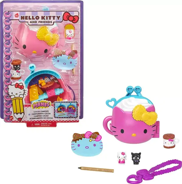 Hello Kitty Cofre con forma de taza y accesorios Hello Kitty Cofre con forma de taza y accesorios