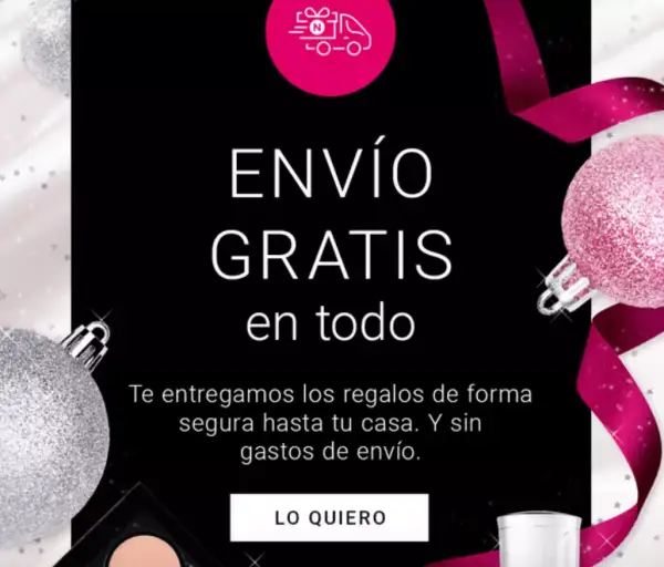 Envío gratis en todo Notino Envío gratis en todo Notino
