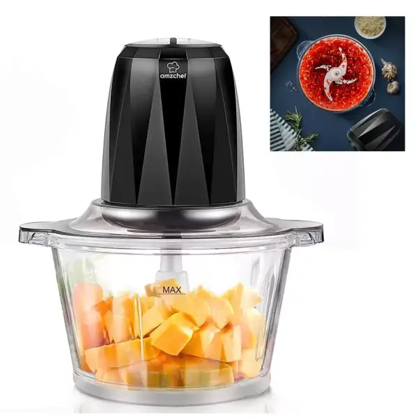 Picadora eléctrica Amzchef 300W Picadora eléctrica Amzchef 300W