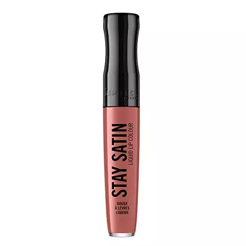 Rimmel London Stay Satin Liquid Lip Colour Pintalabios Tono 720 As if! (Gama Nudes) - 21 gr Rimmel London Stay Satin Liquid Lip Colour Pintalabios Tono 720 As if! (Gama Nudes) - 21 gr