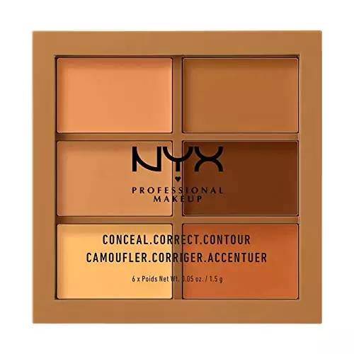 NYX Professional Makeup Paleta de correctores y contouring NYX Professional Makeup Paleta de correctores y contouring