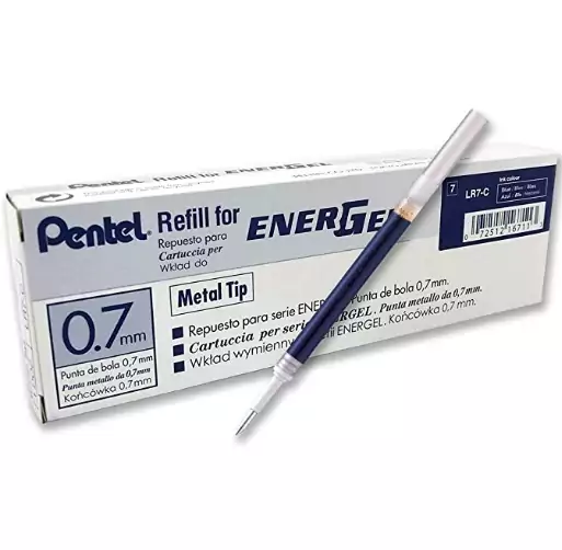 Caja de 12 unidades Pentel LR7 0.7mm Caja de 12 unidades Pentel LR7 0.7mm