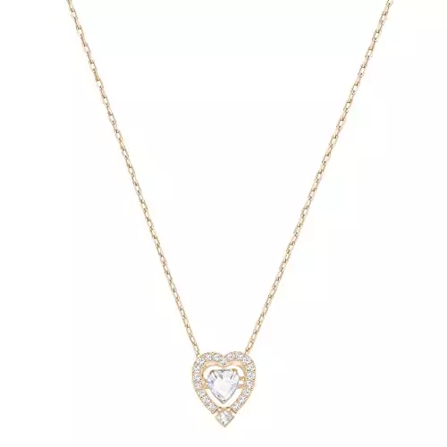 Swarovski Collar Sparkling Dance Heart- Baño en tono Oro Rosa Swarovski Collar Sparkling Dance Heart- Baño en tono Oro Rosa