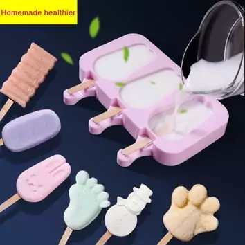 Molde para helado de silicona Molde para helado de silicona