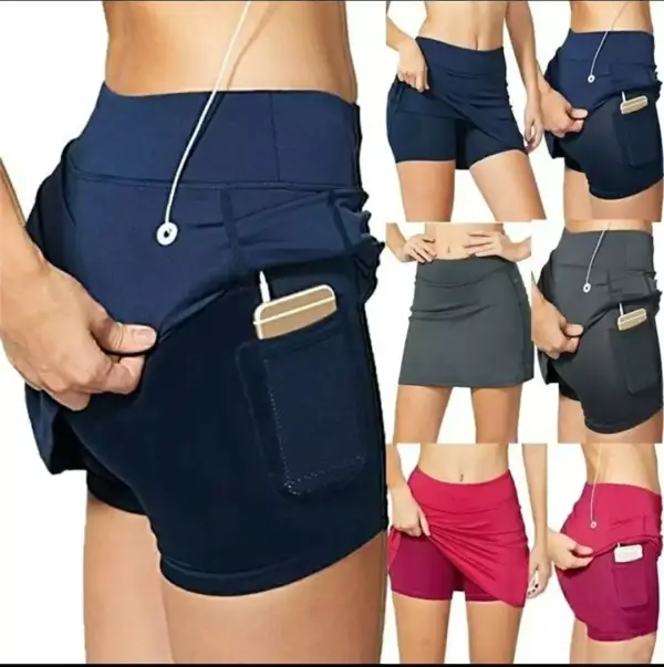 Falda pantalón de alto rendimiento. Falda pantalón de alto rendimiento.