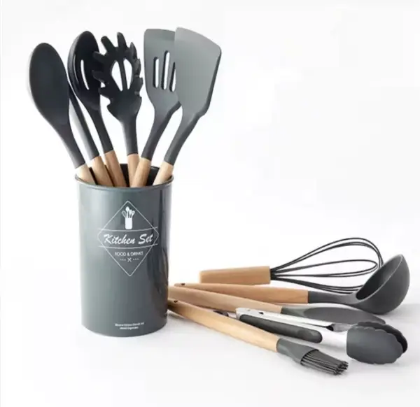 Utensilios para cocinar de silicona Utensilios para cocinar de silicona