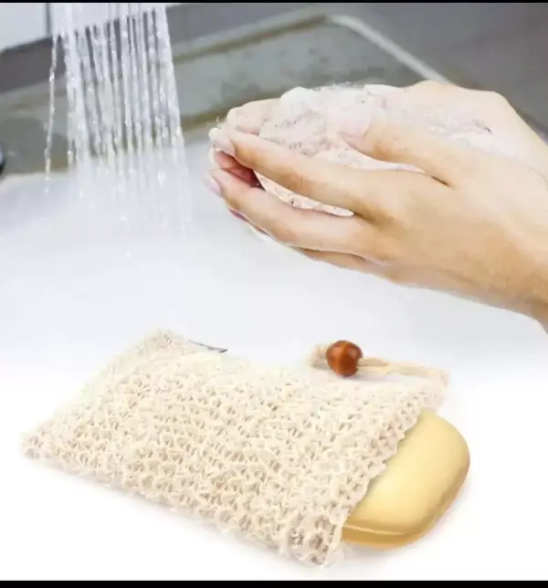Bolsa de jabón exfoliante Bolsa de jabón exfoliante
