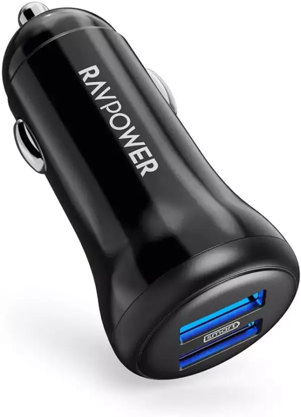 Cargador coche 24W RAVPOWER Cargador coche 24W RAVPOWER