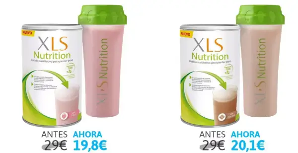 Batidos XLS Medical Nutrition + Shaker de regalo Batidos XLS Medical Nutrition + Shaker de regalo