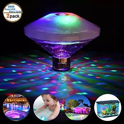 Luz LED Sumergible de Colores Pack de 2 Luz LED Sumergible de Colores Pack de 2