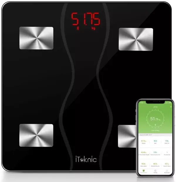 Báscula inteligente Bluetooth iTeknic Báscula inteligente Bluetooth iTeknic