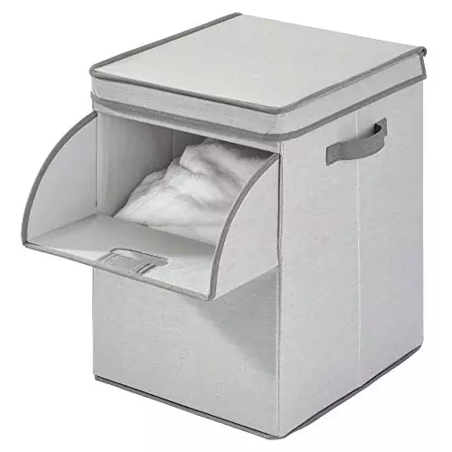 Organizador Plegable Para Armario, Dormitorio O Cuarto Infantil Idesign Tela Organizador Plegable Para Armario, Dormitorio O Cuarto Infantil Idesign Tela