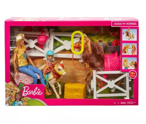 Barbie y Chelsea con Caballos y Accesorios Barbie y Chelsea con Caballos y Accesorios