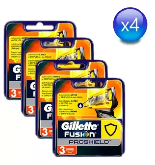 Cuchillas de Afeitar Gillette Pack de 4 Cuchillas de Afeitar Gillette Pack de 4