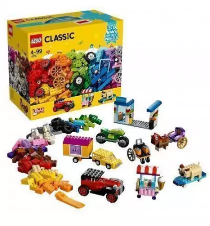 Ladrillos Sobre Ruedas Lego Classic Ladrillos Sobre Ruedas Lego Classic