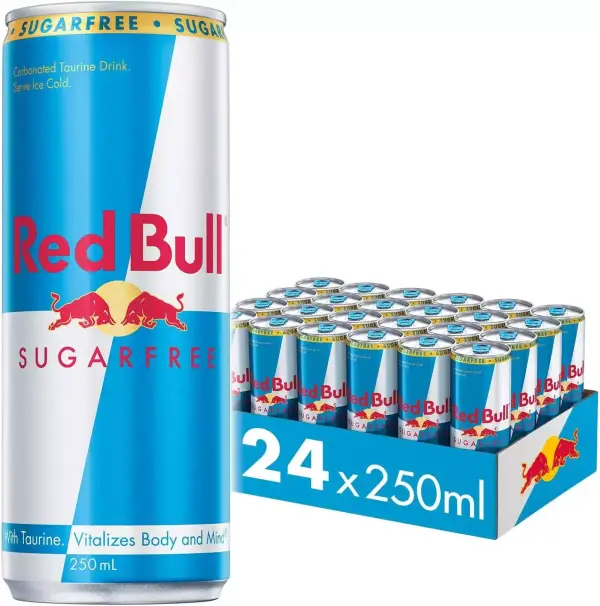 48 Latas de Red Bull Sin Azúcar Sugarfree 48 Latas de Red Bull Sin Azúcar Sugarfree