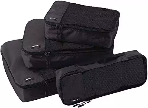 Pack 4 bolsas de equipaje negras Pack 4 bolsas de equipaje negras