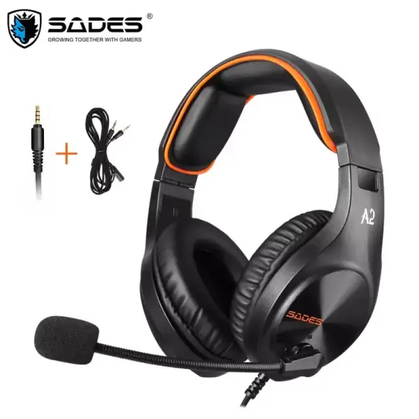 Auriculares Gaming Sades A2 Auriculares Gaming Sades A2